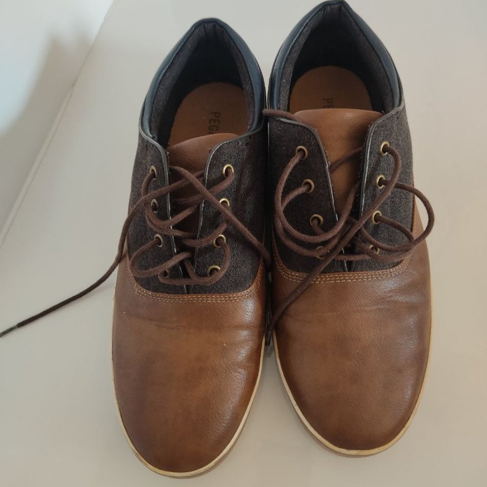 Pegabo Men's Shoes Brown Size 13